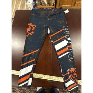Chicago Bears Women’s Leggings XL NFL Team Logo Stretch Athletic Pants